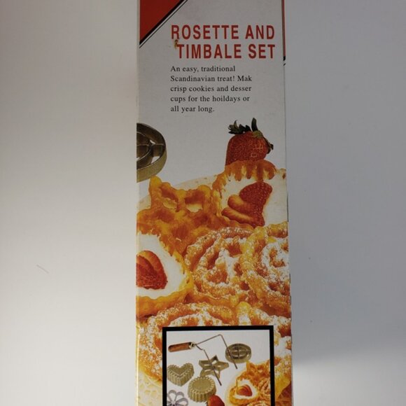 Rosette And Timbale Set Scandinavian Treats - Picture 3 of 3